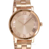 Buy Shop Michael Kors Norie Rose Gold Dial Rose Gold Steel Strap Watch for Women - MK3561 USA Online