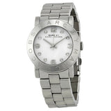 Buy Shop Marc Jacobs Amy White Dial Silver Steel Strap Watch for Women - MBM3054 USA Online