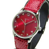 Buy Shop Gucci G-Timeless Cherry Red Mother of Pearl Dial 27mm Watch For Women - YA126584 USA Online