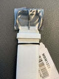 Buy Shop Marc Jacobs Blade White Dial White Leather Strap Watch for Women - MBM1223 USA Online