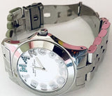 Buy Shop Marc Jacobs Rivera White Dial Silver Steel Strap Watch for Women - MBM3136 USA Online