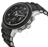 Buy Shop Michael Kors Runway Black Dial Black Rubber Strap Watch for Men - MK8107 USA Online