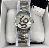 Buy Shop Gucci G Timeless Silver Dial Silver Steel Strap Watch For Women - YA1264076 USA Online