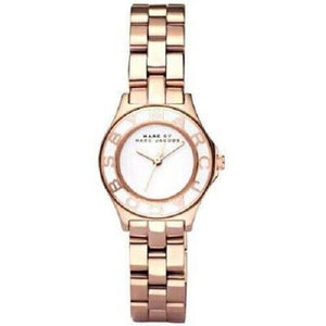 Buy Shop Marc Jacobs Blade White Dial Rose Gold Steel Strap Watch for Women - MBM3076 USA Online
