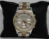 Buy Shop Marc Jacobs Henry Chronograph Silver Dial Two Tone Steel Strap Watch for Women - MBM3106 USA Online