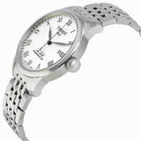 Buy Shop Tissot Le Locle Powermatic 80 Silver Dal Silver Steel Strap Watch For Men - T006.407.11.033.00 USA Online