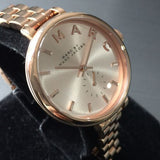 Marc Jacobs Sally Rose Gold Dial Stainless Steel Strap Watch for Women - MBM3364