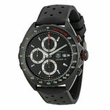 Buy Shop Tag Heuer Formula 1 Automatic Chronograph Black Dial Black Leather Strap Watch for Men - CAZ2011.FT8024 USA Online