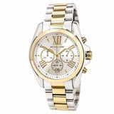 Buy Shop Michael Kors Bradshaw Silver Dial Two Tone Steel Strap Watch for Women - MK5627 USA Online