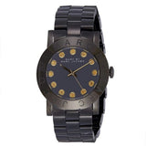 Buy Shop Marc Jacobs Amy Black Dial Black Steel Strap Watch for Women - MBM8595 USA Online