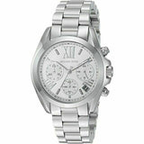 Buy Shop Michael Kors Bradshaw Chronograph Silver Dial Silver Steel Strap Watch for Women - MK6174 USA Online