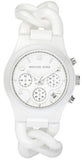 Buy Shop Michael Kors Ceramic White Dial White Steel Strap Watch for Women - MK5387 USA Online