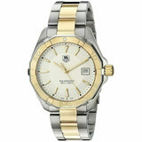 Buy Shop Tag Heuer Aquaracer Quartz White Dial Two Tone Steel Strap Watch for Men - WAY1120.BB0930 USA Online