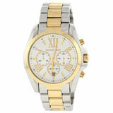 Buy Shop Michael Kors Bradshaw Silver Dial Two Tone Steel Strap Watch for Women - MK5627 USA Online