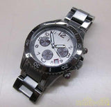 Buy Shop Marc Jacobs Rock Chronograph Gunmetal Grey Dial Grey Steel Strap Watch for Men - MBM3160 USA Online