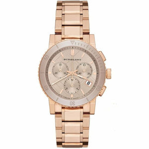 Buy Shop Burberry The City Rose Gold Dial Rose Gold Steel Strap Watch for Women - BU9703 USA Online
