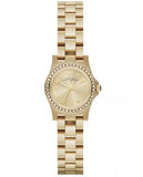 Buy Shop Marc Jacobs Henry Gold Dial Gold Steel Strap Watch for Women - MBM3277 USA Online