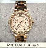 Buy Shop Michael Kors Parker Gold Dial Two Tone Steel Strap Watch for Women - MK5841 USA Online