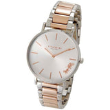 Buy Shop Coach Perry Silver Dial Two Tone Steel Strap Watch for Women - 14503346 USA Online