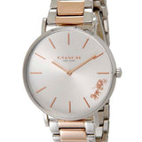 Buy Shop Coach Perry Silver Dial Two Tone Steel Strap Watch for Women - 14503346 USA Online