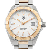 Buy Shop Tag Heuer Aquaracer White Dial Watch for Men - WAY1150.BD0911 USA Online