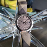 Buy Shop Burberry The City Silver Dial Multicolored Leather Strap Watch for Women - BU1873 USA Online