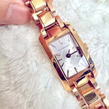 Buy Shop Burberry Heritage Rose Gold Dial Rose Gold Steel Strap Watch For Women - BU9602 USA Online