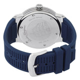 Salvatore Ferragamo F-80 Blue Dial Blue Rubber Strap Watch For Men - SFHY01022