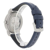 Buy Shop Emporio Armani Luigi Chronograph Blue Dial Black Leather Strap Watch For Men - AR60011 USA Online