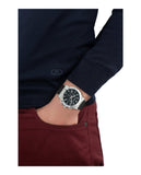 Buy Shop Salvatore Ferragamo 1927 Chrono Analog Black Dial Black Leather Strap Watch for Men - SFKZ00123 USA Online