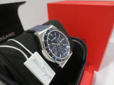 Buy Shop Salvatore Ferragamo 1927 Chrono Analog Blue Dial Blue Leather Strap Watch for Men - SFKZ00223 USA Online