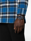 Buy Shop Salvatore Ferragamo 1927 Chrono Analog Blue Dial Blue Leather Strap Watch for Men - SFKZ00223 USA Online