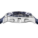 Buy Shop Salvatore Ferragamo 1927 Chrono Analog Blue Dial Blue Leather Strap Watch for Men - SFKZ00223 USA Online