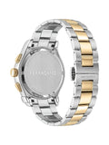 Buy Shop Salvatore Ferragamo 1927 Chrono Silver Dial Two Tone Steel Strap Watch for Men - SFKZ00523 USA Online