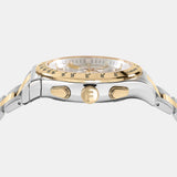 Buy Shop Salvatore Ferragamo 1927 Chrono Silver Dial Two Tone Steel Strap Watch for Men - SFKZ00523 USA Online