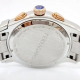 Buy Shop Salvatore Ferragamo 1927 Chrono Silver Dial Two Tone Steel Strap Watch for Men - SFKZ00623 USA Online