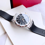 Buy Shop Salvatore Ferragamo F-80 Black Dial Black Rubber Strap Watch For Men - SFHY00120 USA Online