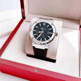 Buy Shop Salvatore Ferragamo F-80 Black Dial Black Rubber Strap Watch For Men - SFHY00120 USA Online