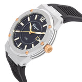 Buy Shop Salvatore Ferragamo F-80 Black Dial Black Rubber Strap Watch For Men - SFHY00120 USA Online