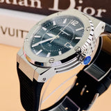 Buy Shop Salvatore Ferragamo F-80 Black Dial Black Rubber Strap Watch For Men - SFHY01322 USA Online