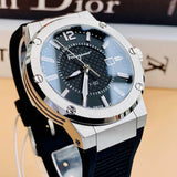 Buy Shop Salvatore Ferragamo F-80 Black Dial Black Rubber Strap Watch For Men - SFHY01322 USA Online