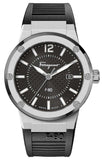 Buy Shop Salvatore Ferragamo F-80 Black Dial Black Rubber Strap Watch For Men - SFHY01322 USA Online
