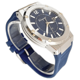 Buy Shop Salvatore Ferragamo F-80 Blue Dial Blue Rubber Strap Watch For Men - SFHY01022 USA Online