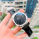 Buy Shop Salvatore Ferragamo F-80 Classic Black Dial Black Leather Strap Watch for Men - SFDT00219 USA Online