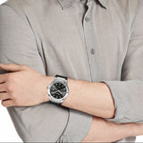Buy Shop Salvatore Ferragamo F-80 Classic Black Dial Black Leather Strap Watch for Men - SFDT00219 USA Online