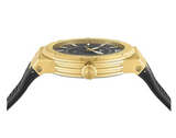 Buy Shop Salvatore Ferragamo F-80 Classic Black Dial Black Rubber Strap Watch for Men - SFHY01621 USA Online