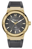 Buy Shop Salvatore Ferragamo F-80 Classic Black Dial Black Rubber Strap Watch for Men - SFHY01621 USA Online