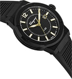 Buy Shop Salvatore Ferragamo F-80 Classic Black Dial Black Rubber Strap Watch for Men - SFHY01622 USA Online