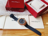 Buy Shop Salvatore Ferragamo F-80 Classic Black Dial Black Rubber Strap Watch for Men - SFHY02522 USA Online