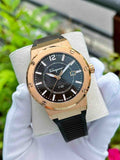 Buy Shop Salvatore Ferragamo F-80 Classic Black Dial Black Rubber Strap Watch for Men - SFHY02522 USA Online